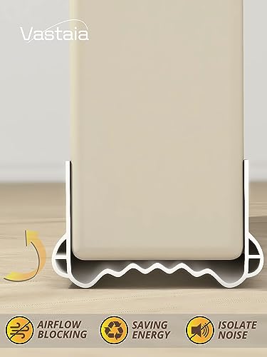 Vastaia Tochtstopper voor deuren, 2 stuks, 100 cm, geschikt voor 3-5 cm dikte, maximale openingenvulling 2,5 cm, kan vrij worden gesneden, snel en eenvoudig aan te brengen, als geluidsisolatie, - Image 6