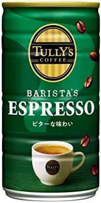 TULLY'S COFFEE(タリーズコーヒー) 液体 バリスタズエスプレッソ 180g ×30本 (缶)