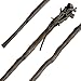United Cutlery UC3108 Hobbit Staff of Gandalf Knife with Pipe & Display, Gray