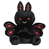 Aurora® Adorable Palm Pals™ Mortimer Mothman™ Stuffed Animal - Fun Collectible Plush for Kids and Adult Collectors - Perfect for Decorating Rooms and Birthday Gifts - Black 6 Inches