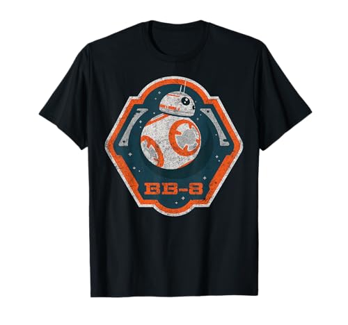 T-shirt Star Wars BB-8 vêtement de collection The Force Awakens noir