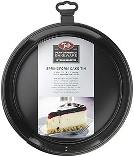 Tala Performance, 23 cm Springform Round Cake Tin, Professional Gauge Carbon Steel with Eclipse Non-Stick Coating, Loose Base, Easy Release Cake Pan; Ideal for cakes, pies and cheesecakes
