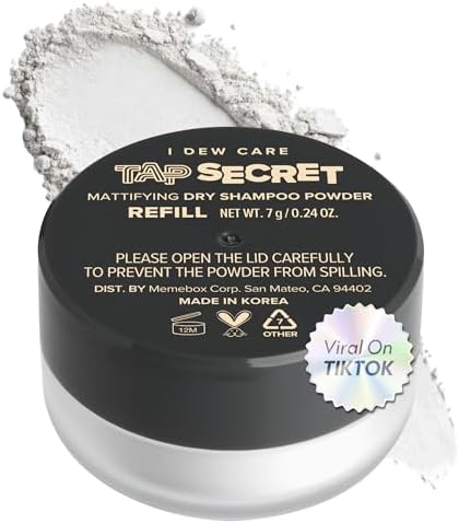 I DEW CARE Tap Secret Mattifying Dry Shampoo Powder Refill 0.24 oz