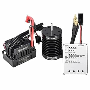 9imod F540-V2 4370KV Brushless Sensorless Waterproof Motor 3.175mm+60A ESC For 1/10 RC Drift Racing Off-road Car Truck