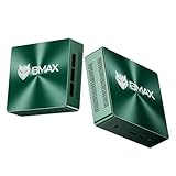 【Interfaces multiples, Plug et Play】Ce mini pc adopte une conception ultra-compacte avec des dimensions de 125×112×33 mm et un poids d'environ 300 g, pour une dissipation thermique optimisée et un fonctionnement stable. Il est équipé de 2x USB 3.2, 2x USB 2.0, 1x Ethernet Gigabit RJ45, 1x DC 12V/3A et 1x prise audio 3,5 mm, système W-11 Pro préinstallé.