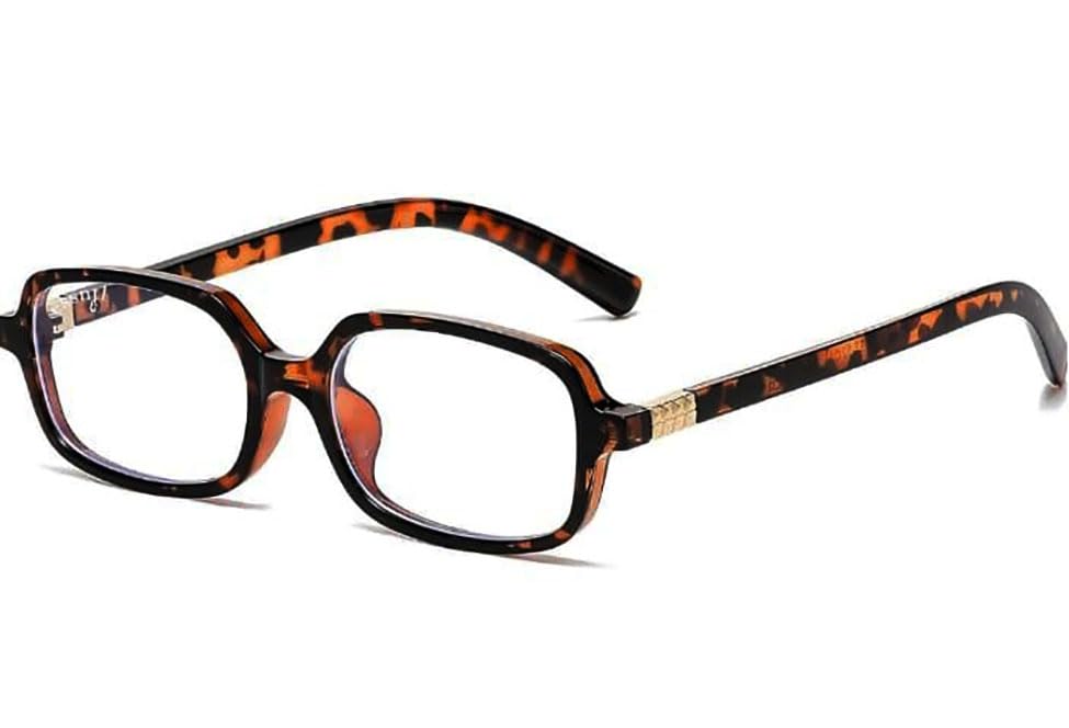 Blue Light Blocking Glasses for Women | Zero Power Computer Glasses | Rectangular Frame | Anti Glare Blue Cut Lens | UV Protection for Laptop, Mobile, Gaming & Office Use-image-44