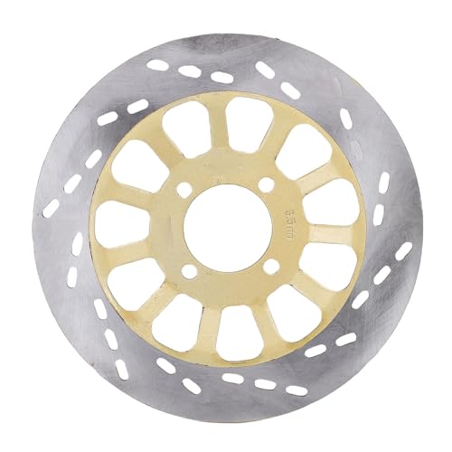 Rotor de disque de frein à moto en acier 8CR13 avec trous de refroidissement pour freinage stable