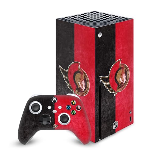 Autocollant Ottawa Senators Xbox Series X Head Case Designs