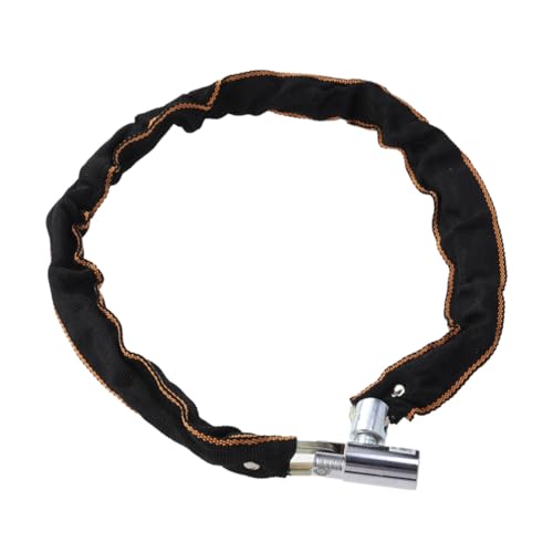 Toddmomy Cable Combination Bike Lock 80cm Braided Stainless Steel Lock Chain for Bike Accessories Random