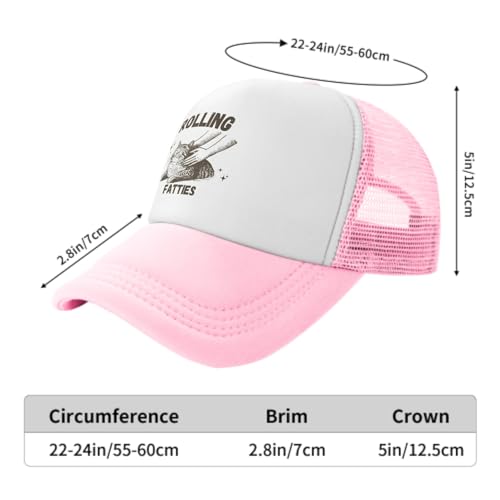 Image of Funny Trucker Hats,Trucker Hat Baseball Cap for Women Snapback Adjustable Hat Humor Gift Men
