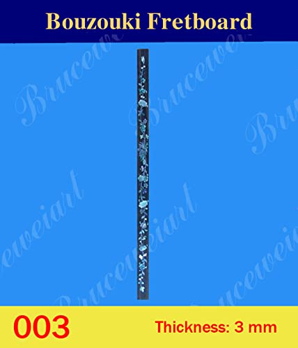 Bruce Wei,Bouzouki Fretboard W/Mop Art Inlay (Bzf-003-1) #TOP2