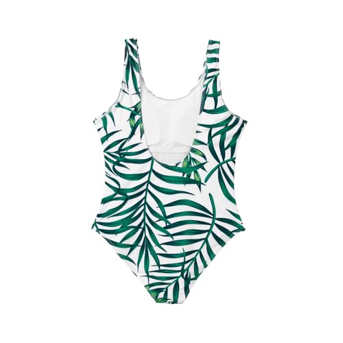 Image of IFFEI Family Matching Mommy and Me Swimsuits One Piece Swimwear Modest Bathing Suits Beachwear for Beach Pool Vacation