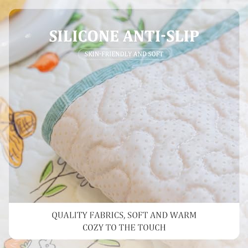 Funda de sofá de algodón modular protector antideslizante lavable con diseño floral 70x180cm 4