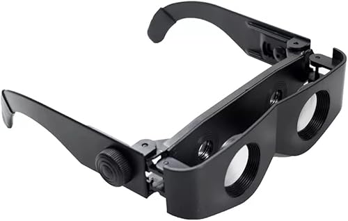 SLNFXC - Lentes de pesca con lupa de visión nocturna ajustables y portátiles para montar en la cabeza