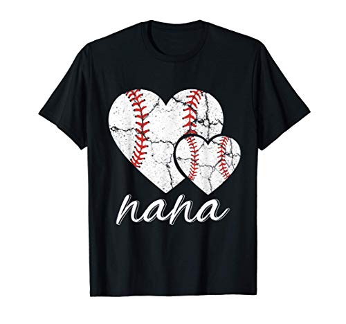 Baseball Nana Mother's Day Baseball Gift T-Shirt