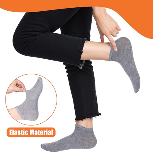 Image of EupHHonycs 120 Pairs Low Cut Ankle Socks No Show Socks Bulk for Women Men Athletic Running Socks Thin Breathable Casual Socks