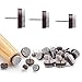 Filzgleiter Nagel 90 Stück, Shinfly Filzgleiter Stuhl 20mm, 24mm, 28mm Durchmesser Filz Stuhle Möbelgleiter mit 5mm dickem Filz, Stuhlbeinschoner für Holzböden und Holzmöbel