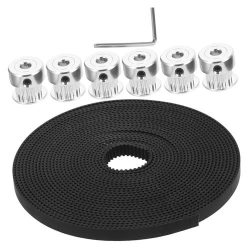 Poleas de distribución para reparar holguras en correa de impresora 3D