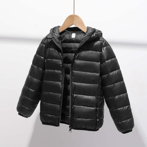 RKSTN Children Lightweight Down Jackets Boys Girls Fall Winter Warm Coats Zip Up Hooded Quilted Puffer Jacket2