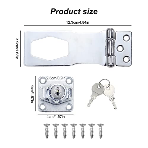 ZJRung 2 Pcs Sicurezza Serratura a Chiave