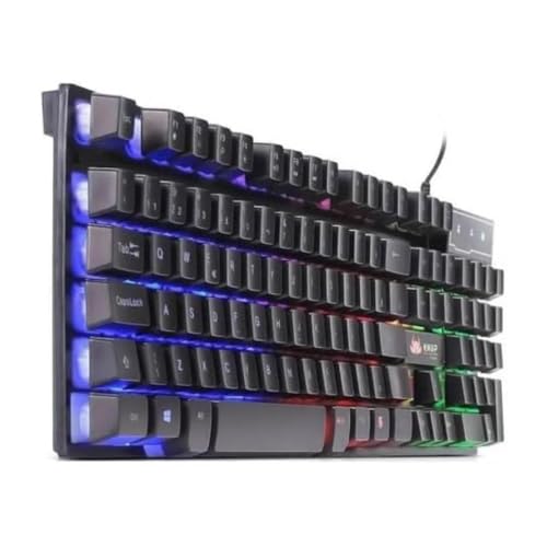 Teclado Gamer KP-2043/A RGB USB • Retroiluminação Colorida • Anti-Ghosting • 12 Atalhos Multimídia • Teclas Confortáveis ABNT2