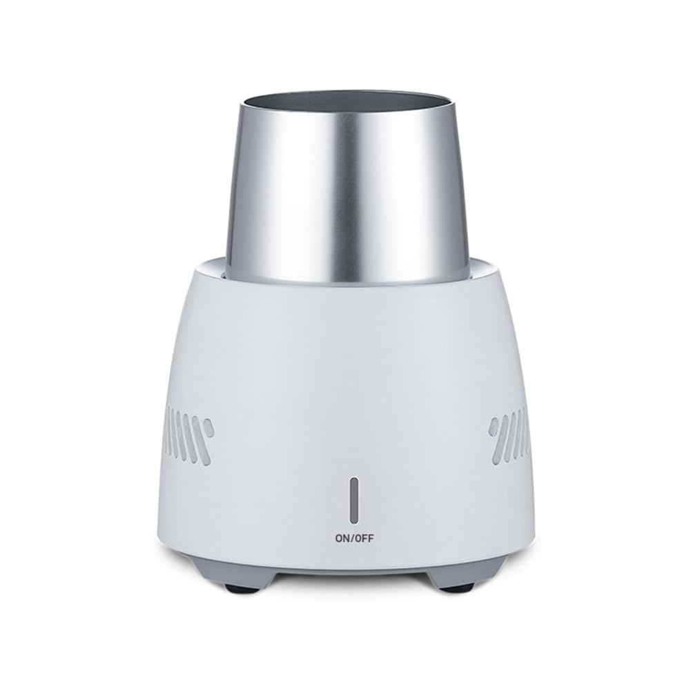 QXRSOP Beverage Mug Cooling & Cup Cooler for Office Home Desk Use, Beverage Cooler Electric Cup Plate Accessories with Aluminum Mug For Water Milk Wine, Cola, Beer, Cans Beverage Travel