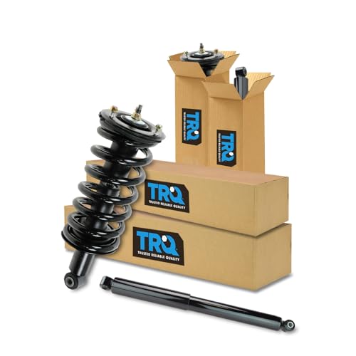 TRQ Struts w/Coil Spring Assembly & Shocks Front Rear Left Right Kit for Titan 4WD