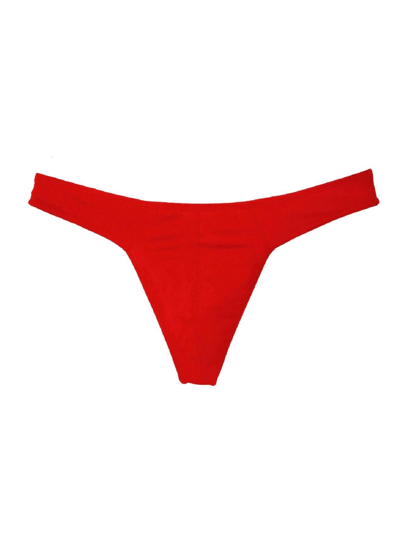 Lot de 3 Strings en Coton pour Homme avec Dos en T Sexy Classique