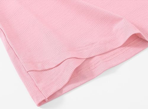 Image of Gopune Women's V Neck Golf Polo Shirts Collarless Short Sleeve Lightweight Quick Dry Tennis Running T-Shirts