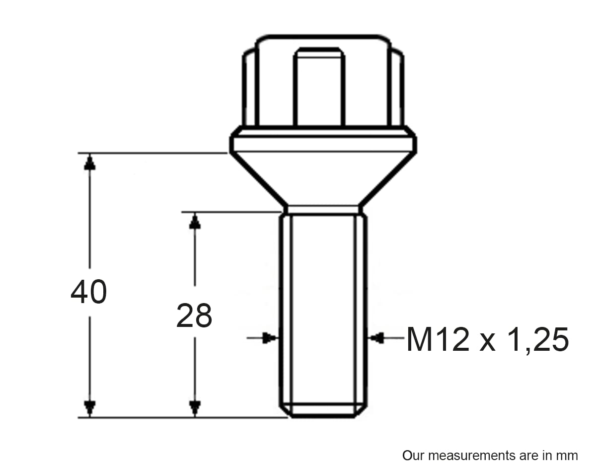 RESTAGRAF 188612 Boulon de roue