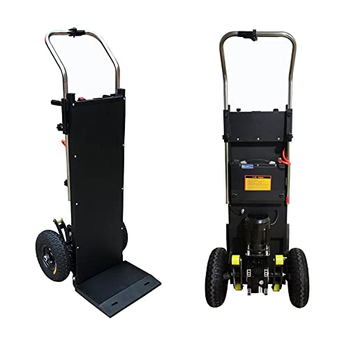 Sackkarre Treppensteiger Elektrisch, Klappbarer Rollwagen Mit S-förmigem Tragarm, Geeignet Zum Tragen Von Schweren…
