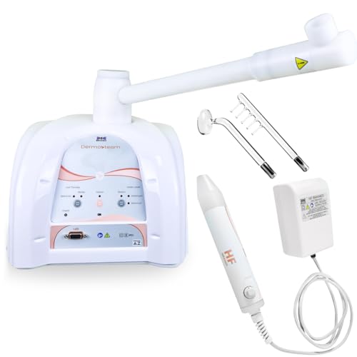 Kit Novo Dermosteam Aparelho de Vapor de Ozônio e Alta Frequência HF - Ibramed (220, Volts)