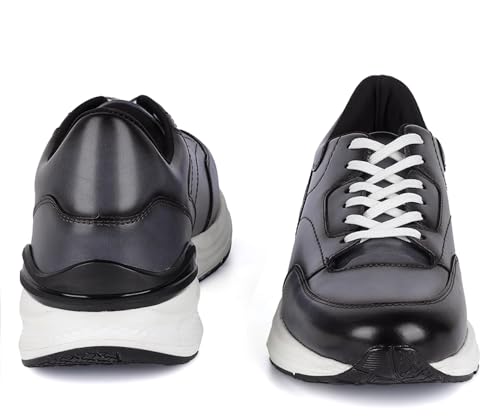 Image of LOUIS STITCH Men's Sneakers Shoes Casual Sneaker for Men Patina Finish Cushion Sole Breathable Inner (SNK-TS)