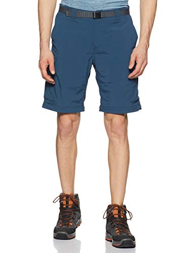 Image of Columbia Men's Silver Ridge Convertible Pant, Petrol Blue, 44x30