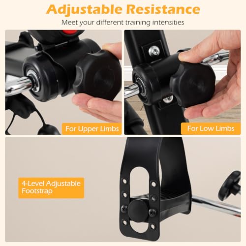 GYMAX 4-in-1 Pedal Exerciser