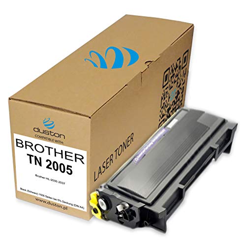 3x TN2005/TN2000, TN-2005, TN-2000 Regenerated black toner cartridge Duston - Image 2