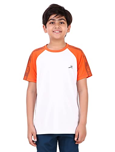 Image of Vector X OKT-227 Kid's 100% Polyester Printed Round Neck T-Shirt, Short Sleeves, Casual Wear for Boys Clothing, Short Sleeves, Casual Wear for Boys Clothing