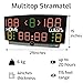 Stramatel Multisport Indoor Tabletop Scoreboard - Rechargeable Battery - Used for Basketball, Volleyball, Wrestling and More