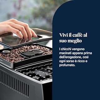De'Longhi Perfetto Magnifica S ECAM11.112.B, Macchina da Caffè Automatica per Espresso e Cappuccino, Caffè in Chicchi o in Polvere, con Tasti a Selezione Diretta, Spegnimento Automatico, Nero