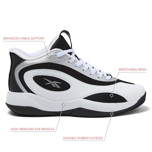 Image of Reebok Open Gym High Top Sneakers Basketball Shoes for Women