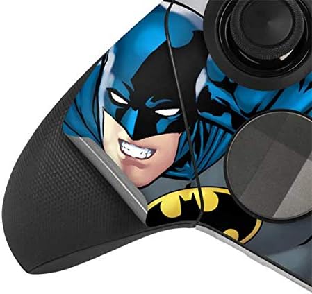 Skinit Decal Gaming Skin Compatible with Xbox Elite Wireless Controller Series 2 - Officially Licensed DC Comics Batman Ready for Action Design