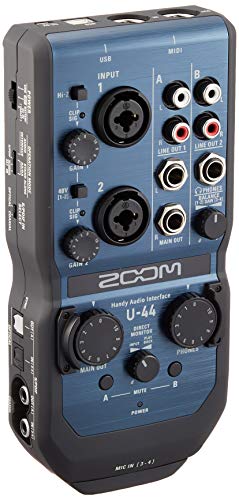 ZOOM ズーム ハンディオーディオインターフェース【メーカー3年延長保証付】 U-44 ZOOM ズーム ハンディオーディオインターフェース【メーカー3年延長保証付】 U-44