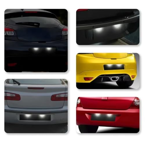 Luz de matrícula coche soluciona fallos ITV en Clio Grand Tour y Wind 5