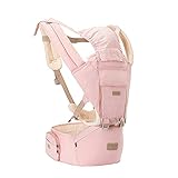 >->Más ergonómico: Portabebes ergonómico posee un taburete de arco agrandado para apoyar mejor los muslos del bebé, el diseño M que permite que las rodillas estén más altas que las nalgas cuando su bebé se sienta, es más ergonómico.