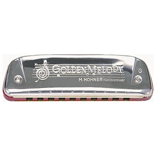 HARMONICA BLUES-Hohner (542/20A) Mélodie dorée (Nota La) (20 voix) - Les Beatles, Paul McCartney, John Lennon, RIngo Starr, George Harrison HARMONICA BLUES-Hohner (542/20A) Mélodie dorée (Nota La) (20 voix) – Image 5