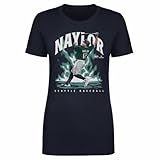 500 LEVEL Josh Naylor Seattle Aura Shirt for Women (Navy, Medium)