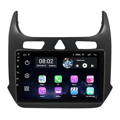GeRRiT Radio de Coche Android 10.0, para C-hevrolet C-obalt 2011-2018 Navegación GPS Unidad Principal MP5 Reproductor Multimedia Receptor de vídeo con 4G/5G DSP RDS FM,7862:6+128GB