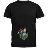 Dick in A Box Black Adult T-Shirt - Large