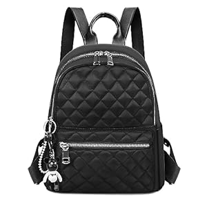 Rucksack Damen Klein, Wasserdicht Rucksäcke Daypacks, Nylon Reiserucksack, Anti-Thef Arbeitsrucksack, Casual Daypack, Rucksacktasche für Reisen Arbeit Wandern