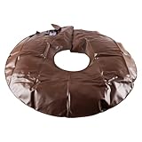 Namvo PVC-Ring Automatischer Tropf-Baumbew?sserungsbeutel 10 Gallonen 60CM Braun für Gartenpflanzen B?ume im Freien